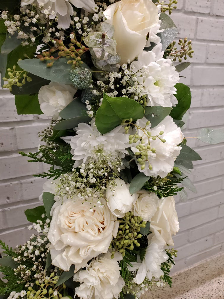 Laurel's Signature Floral Tribute Wreath