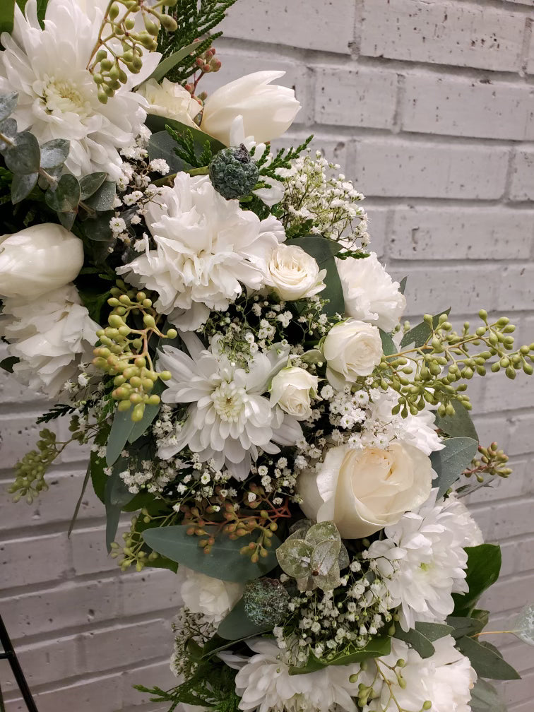 Laurel's Signature Floral Tribute Wreath