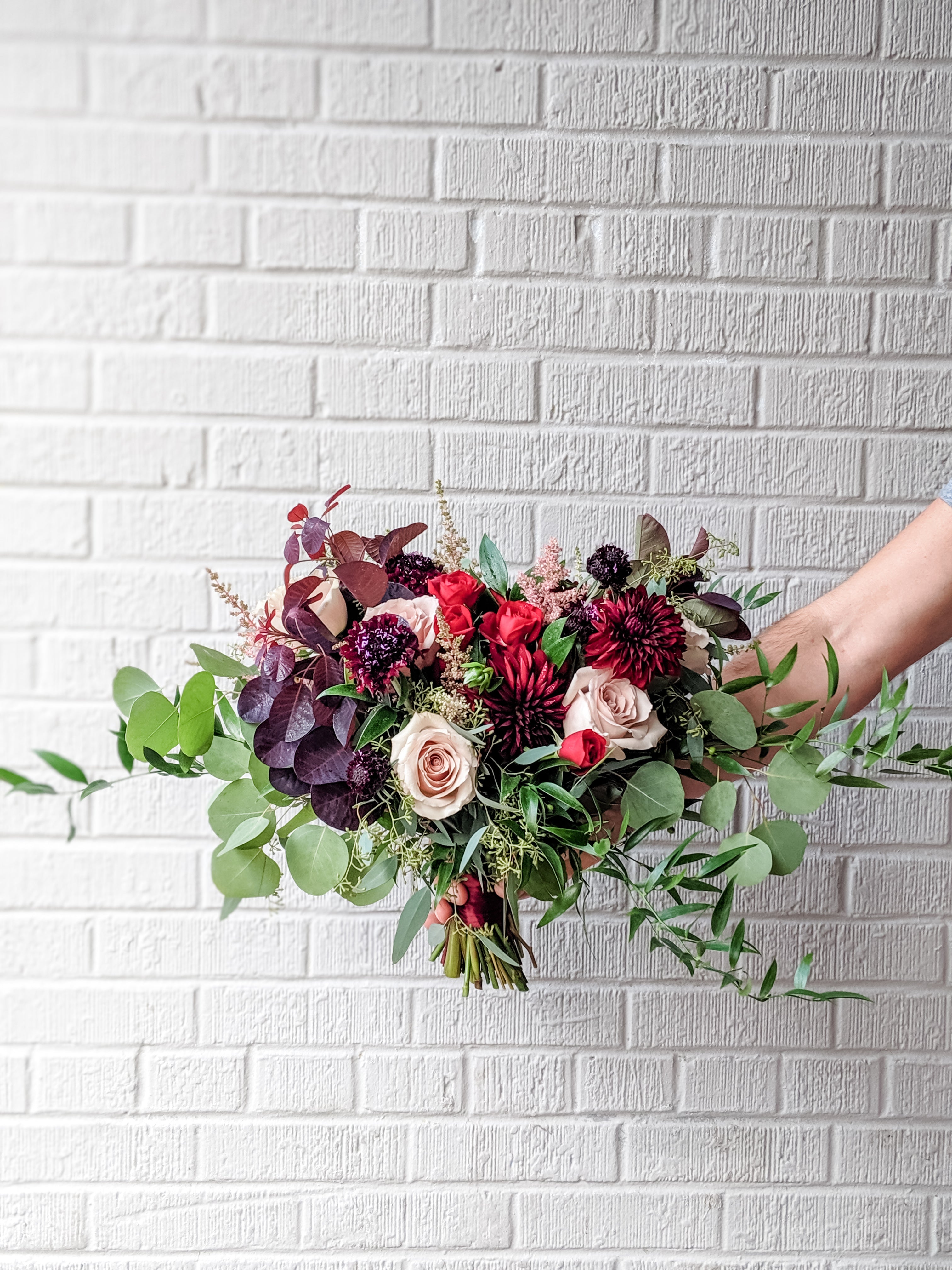 Laurel's Signature Wedding Bouquet