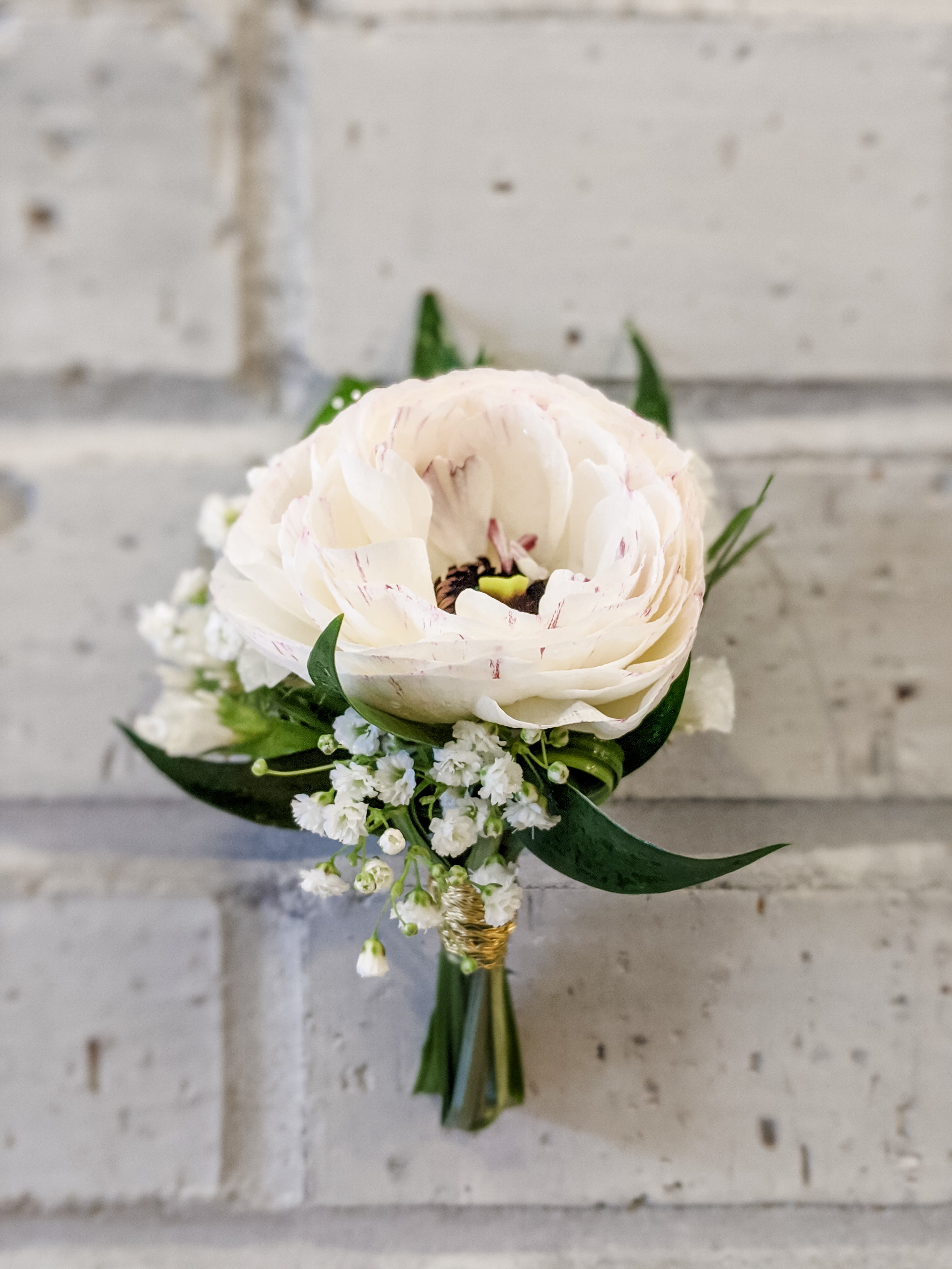 Laurel's Signature Boutonniere