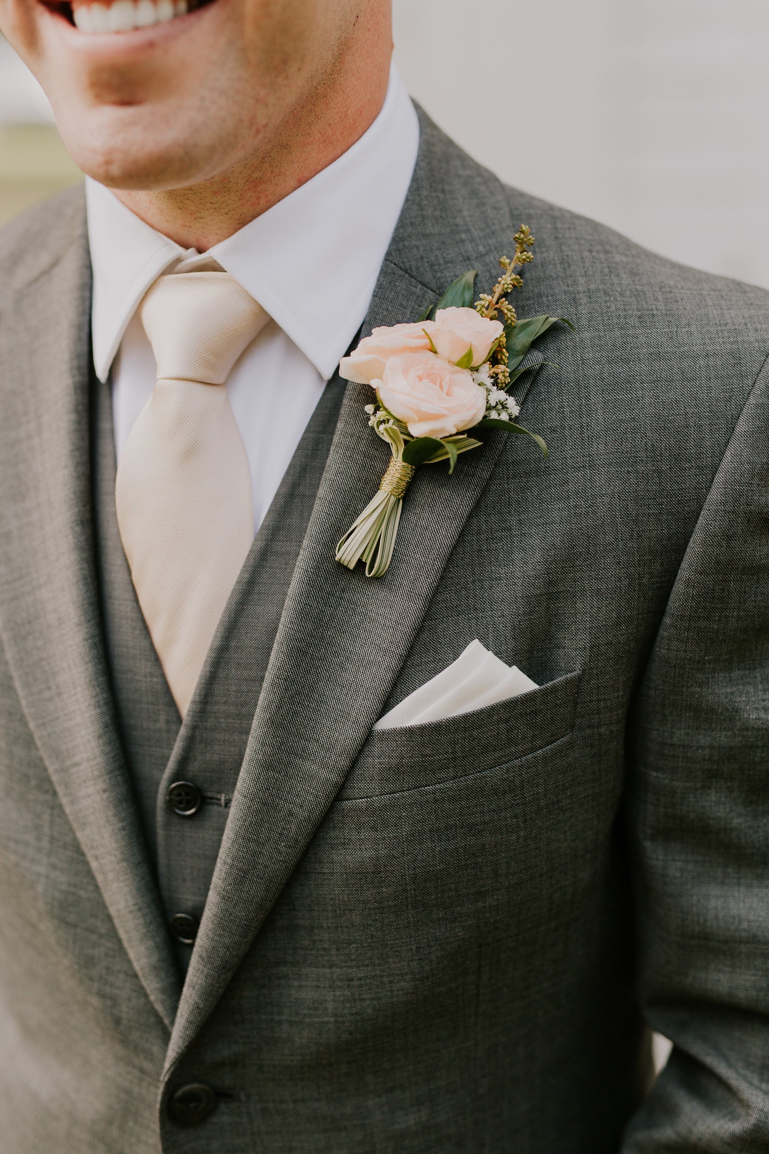 Laurel's Signature Boutonniere