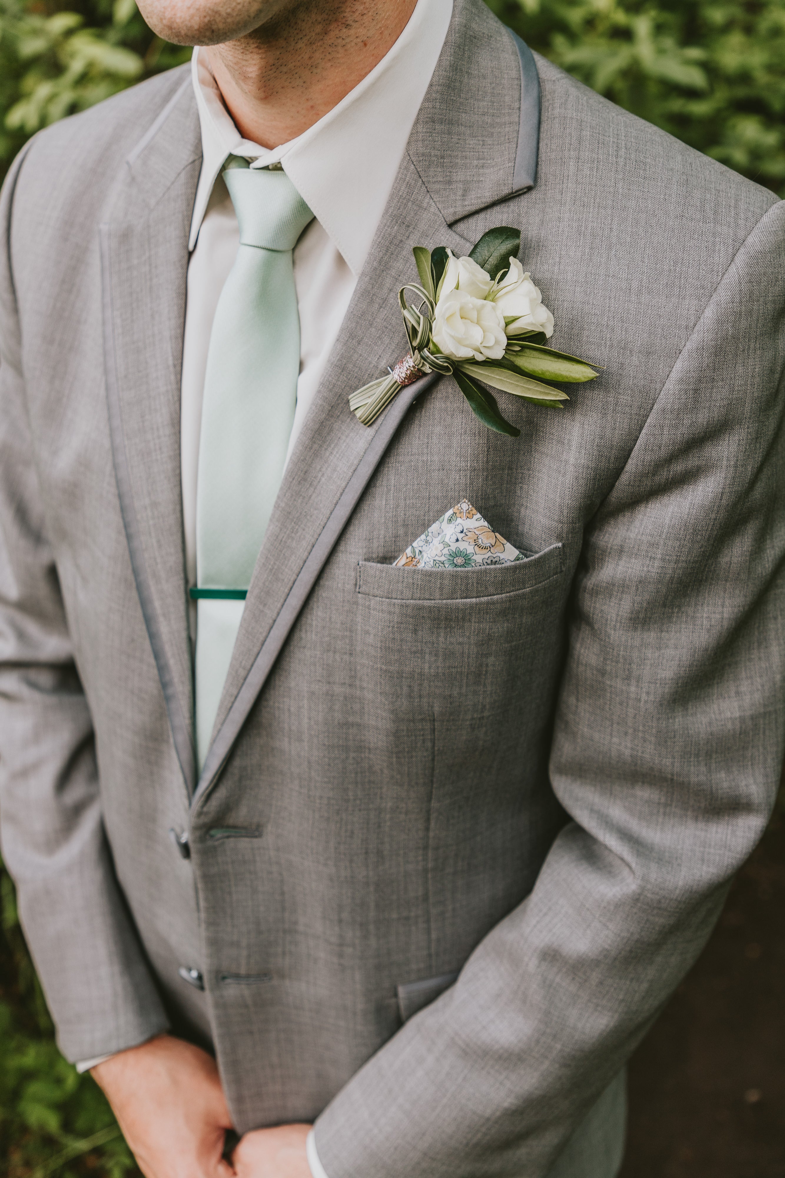 Laurel's Signature Boutonniere