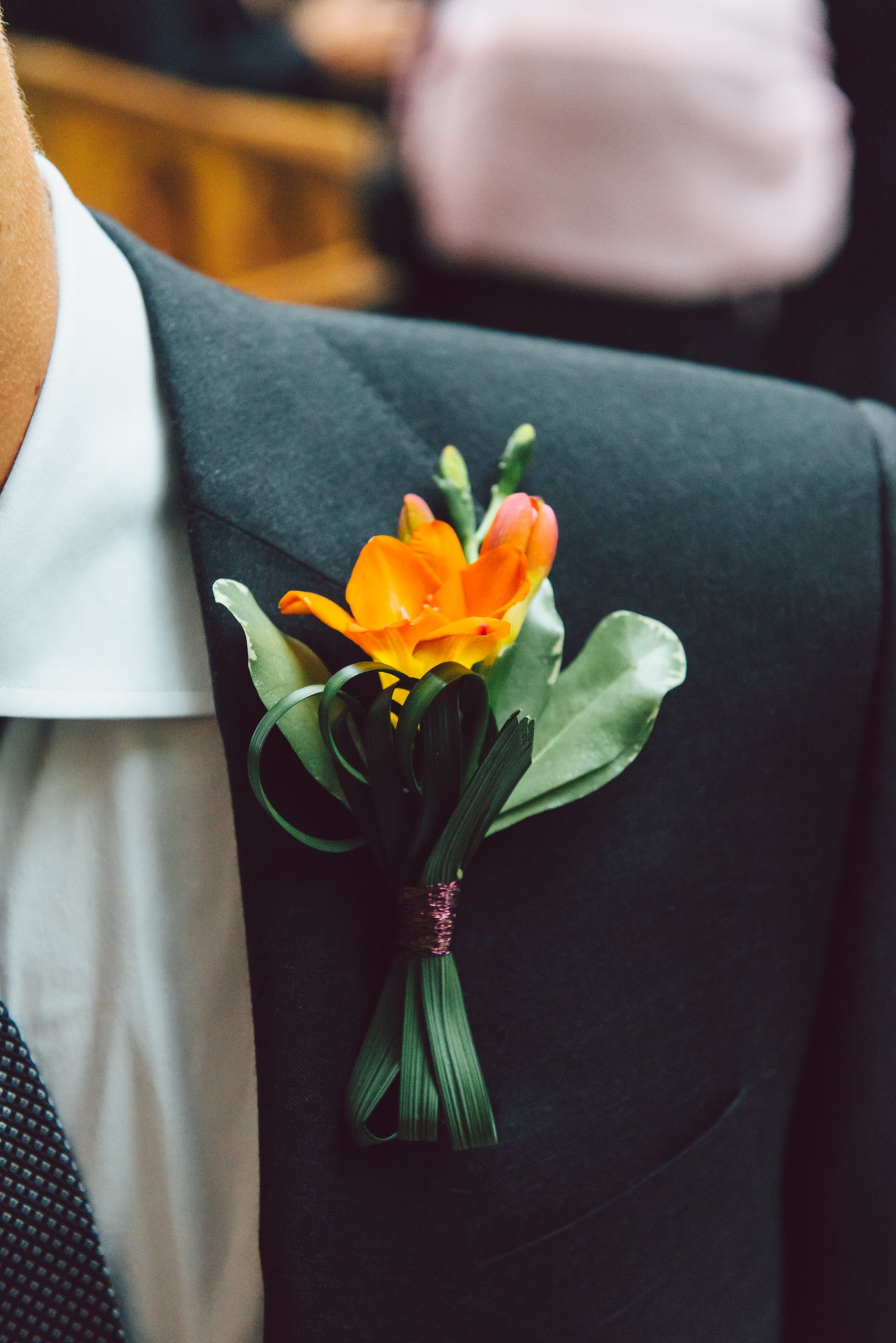 Laurel's Signature Boutonniere