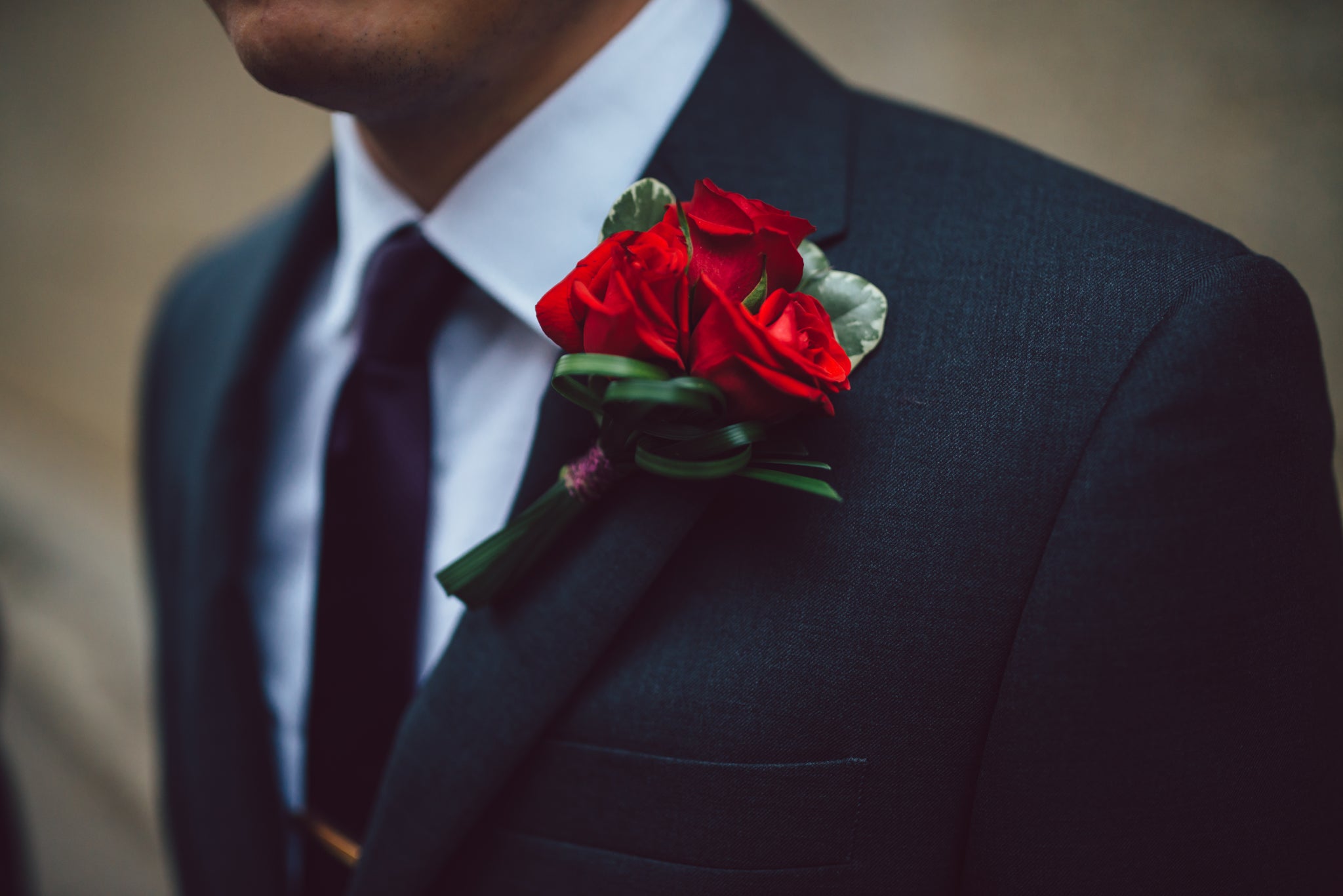 Laurel's Signature Boutonniere