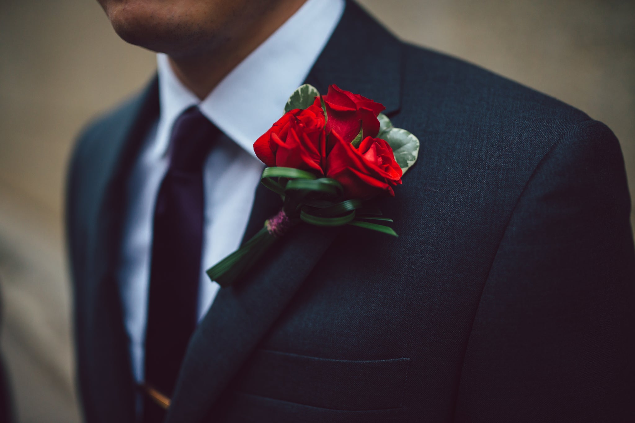 Laurel's Signature Boutonniere