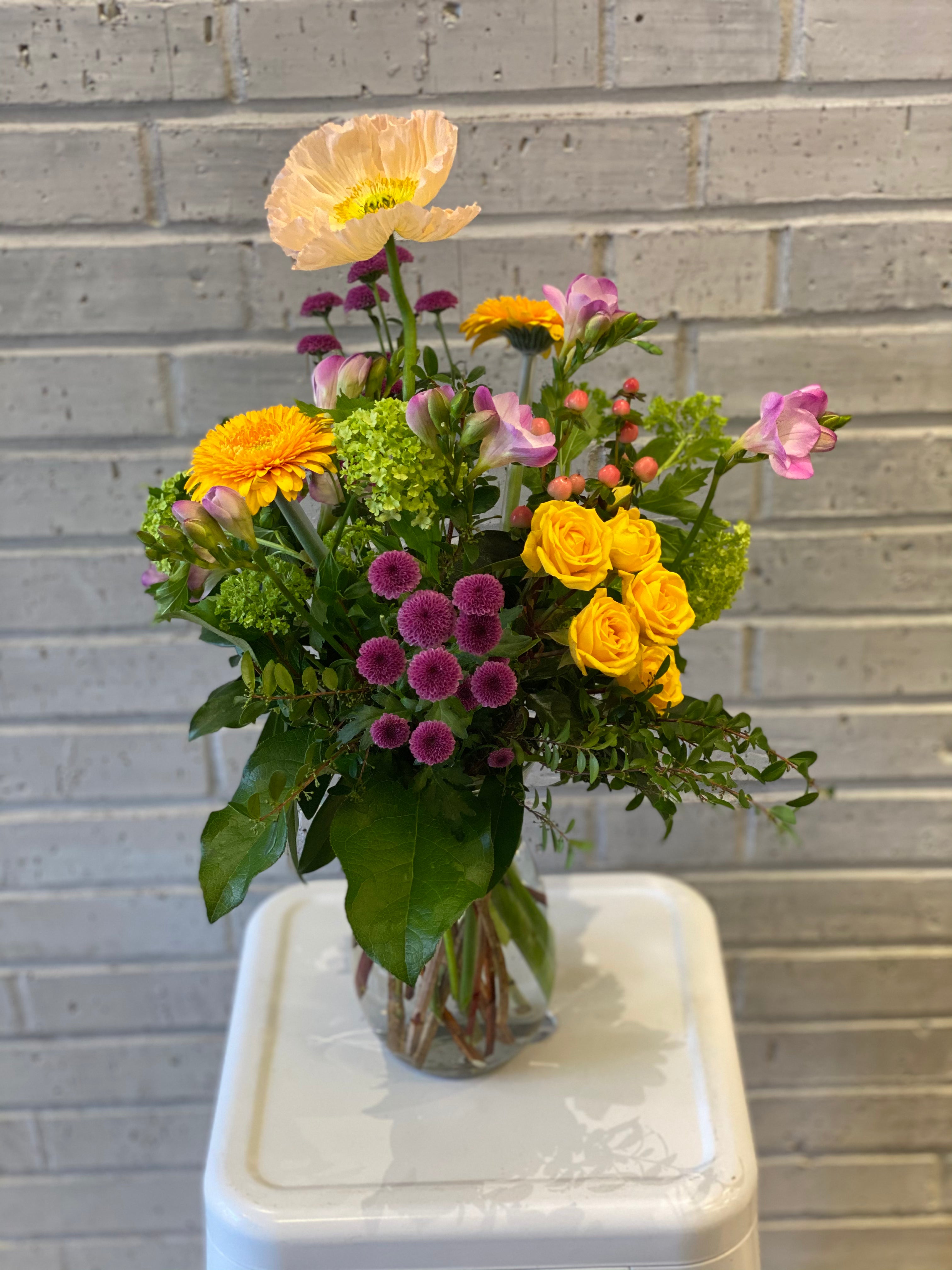 Custom Vase/Container Floral Arrangement