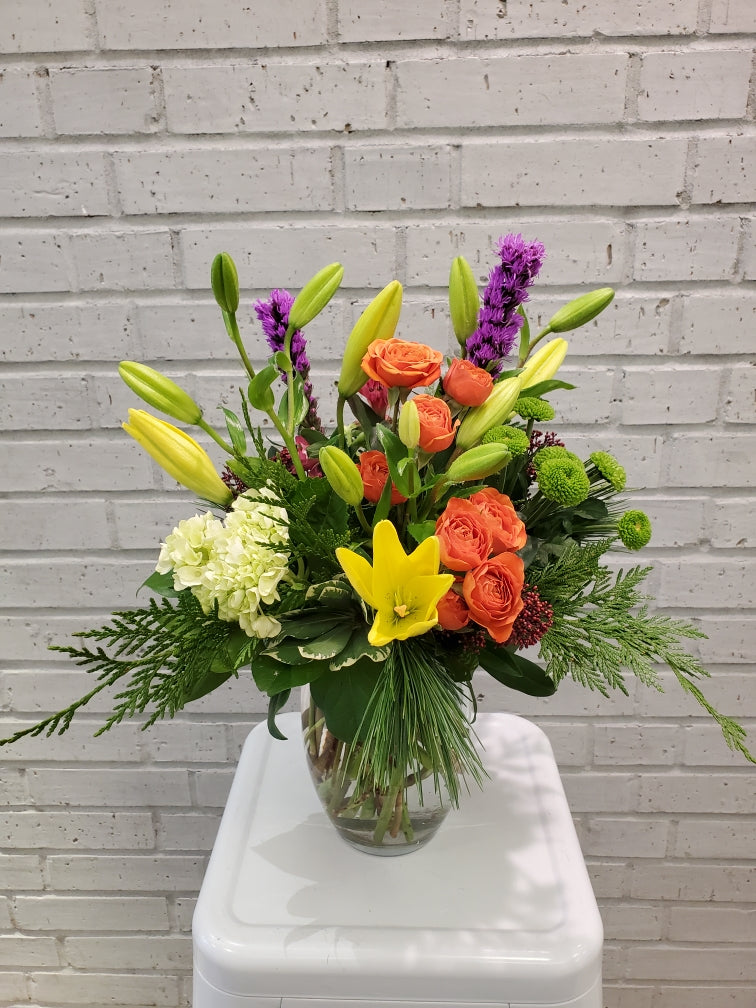 Custom Vase/Container Floral Arrangement