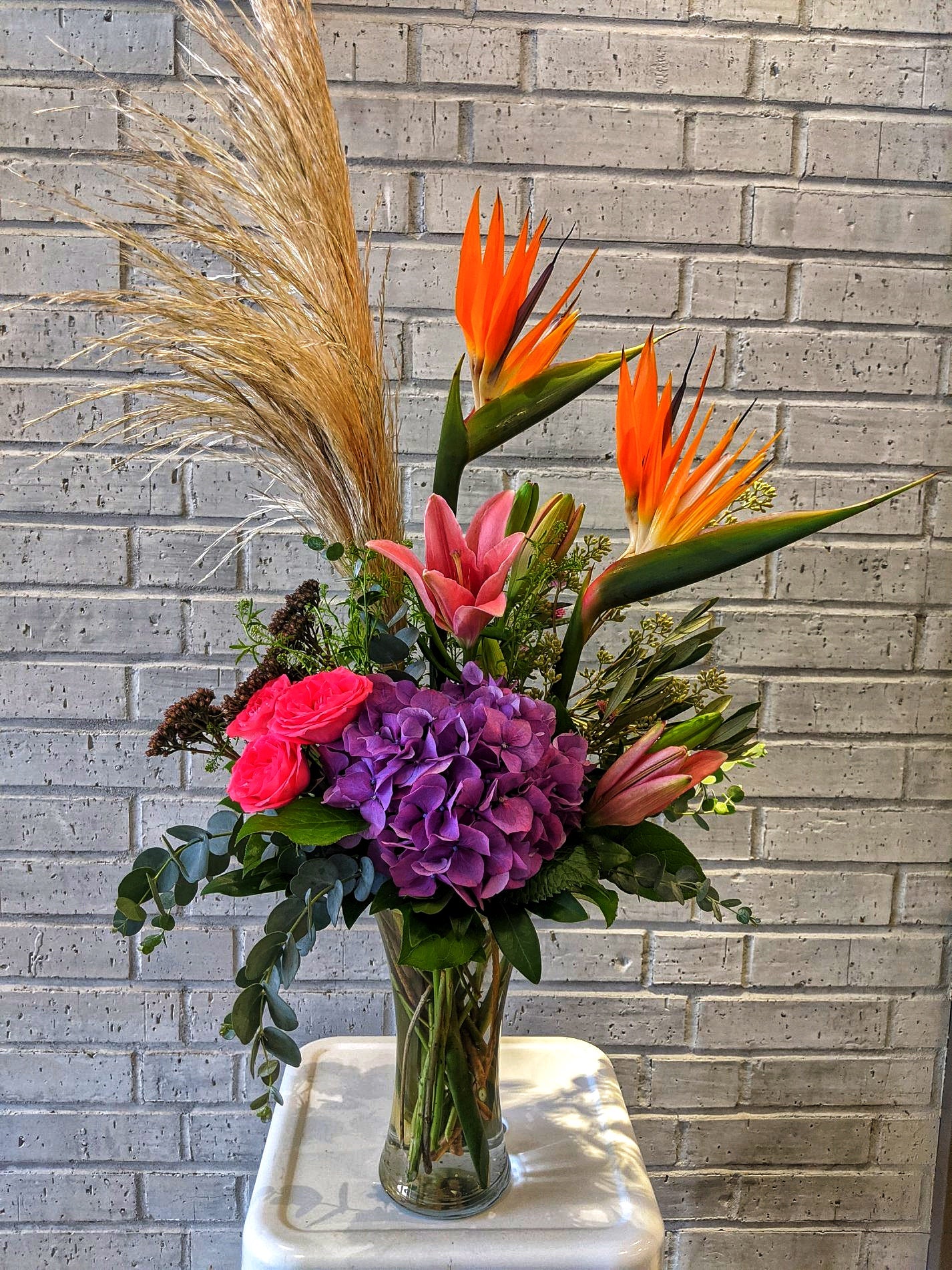 Custom Vase/Container Floral Arrangement