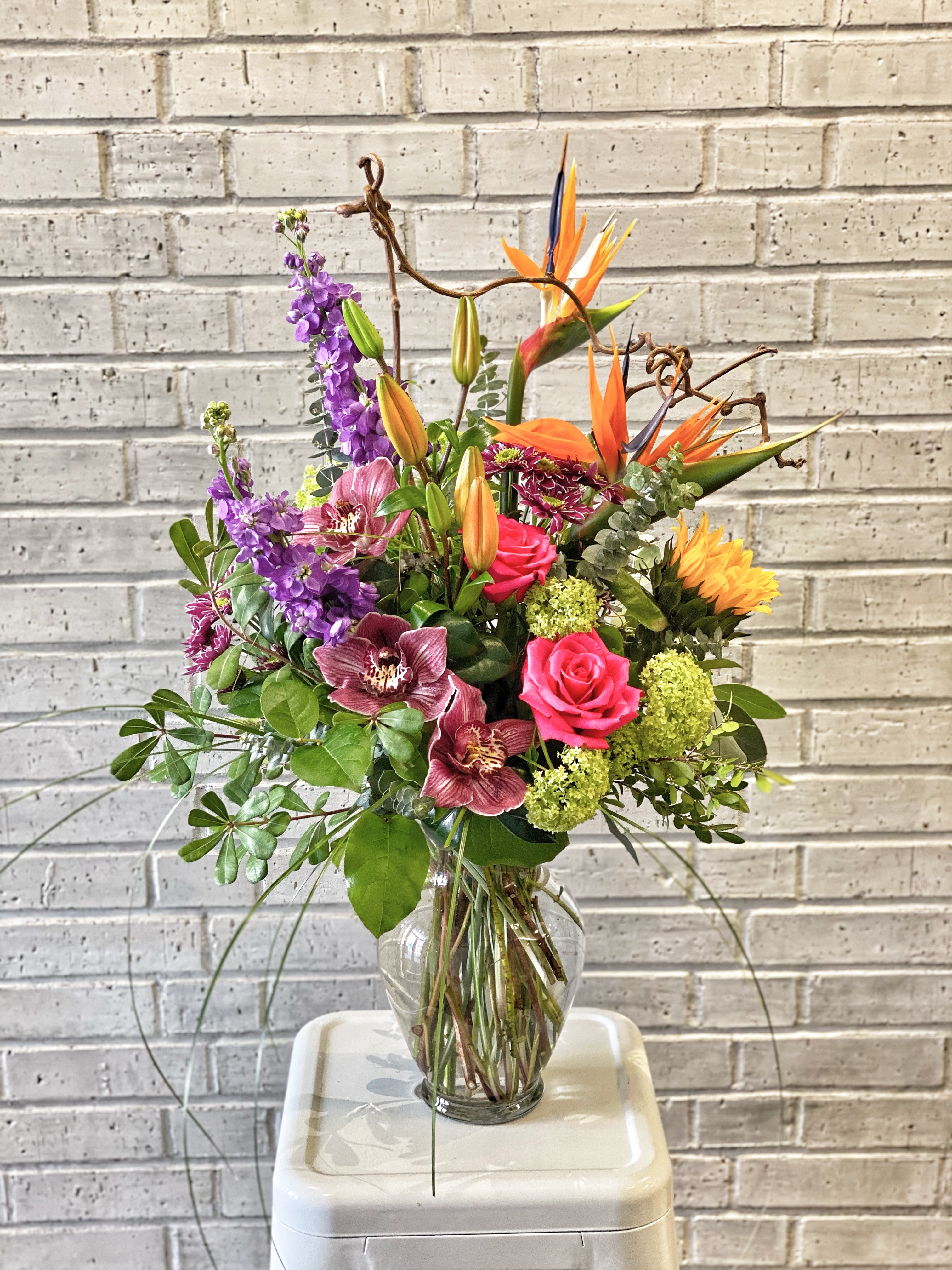 Custom Vase/Container Floral Arrangement