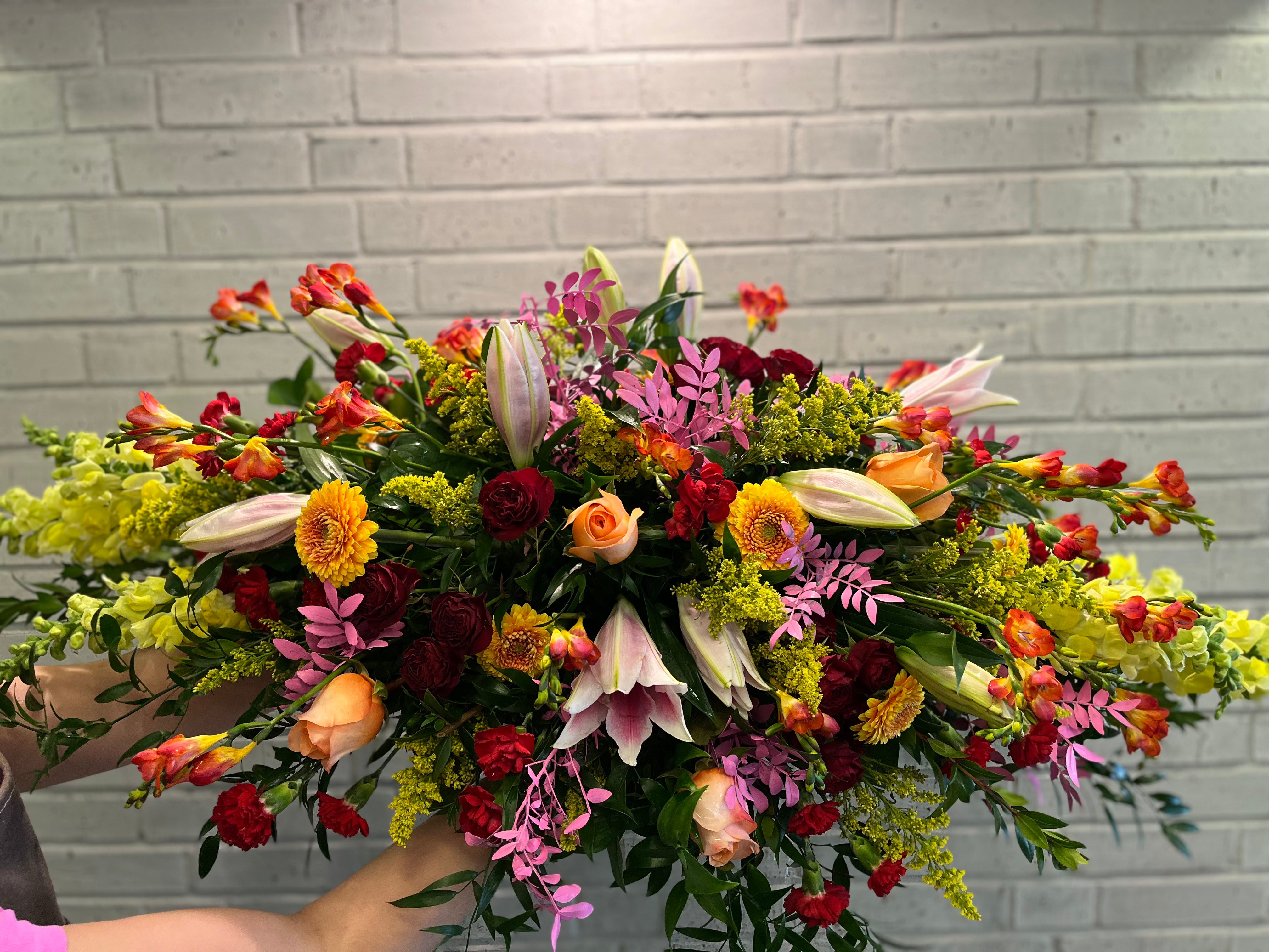 Laurel's Signature Casket Spray