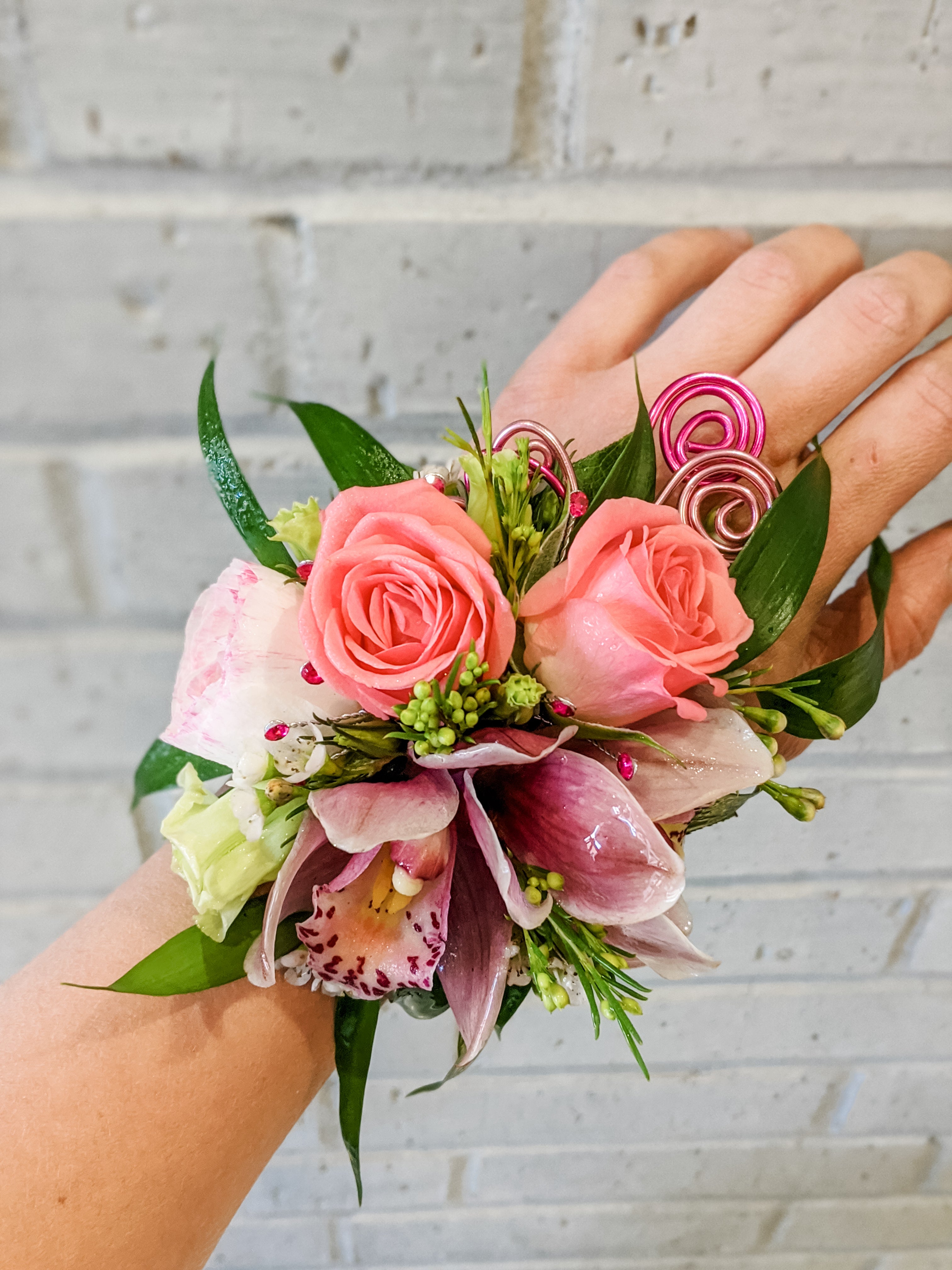 Laurel's Signature Wrist Corsage