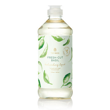 Thymes Fresh Cut Basil Dishwashing Liquid