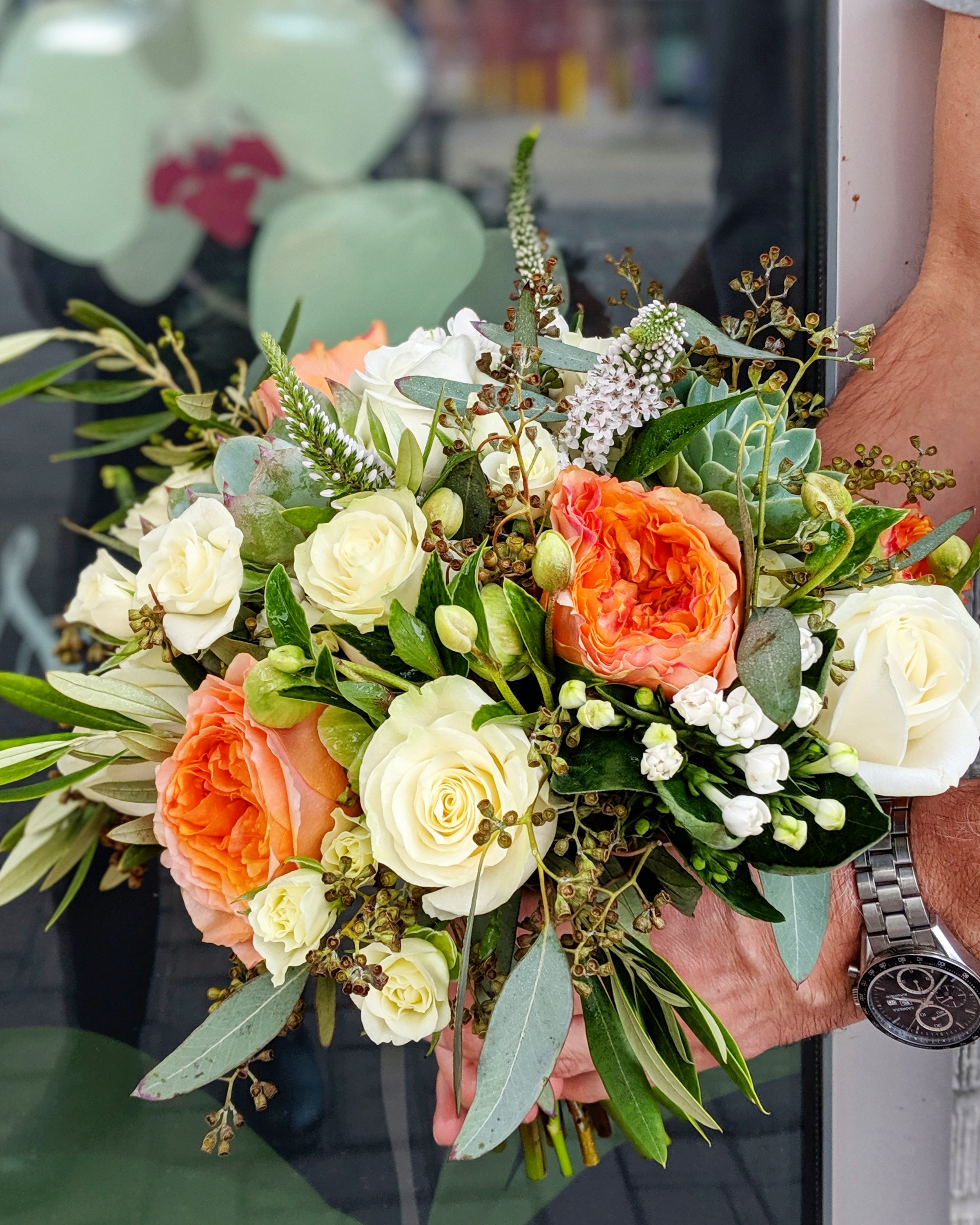 Laurel's Signature Wedding Bouquet