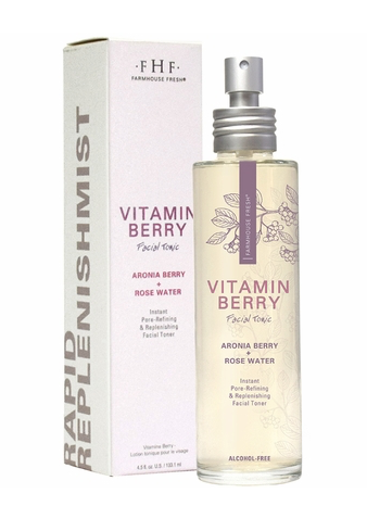 FarmHouse Fresh Vitamin Berry Facial Tonic - Instant Pore-Refining Toner