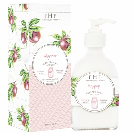 FarmHouse Fresh Steeped Milk Body Lotion - Maypop