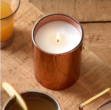 Thymes Simmered Cider Votive Candle